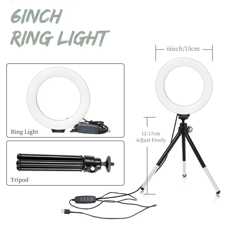 6-inch LED Video Studio Light Panel