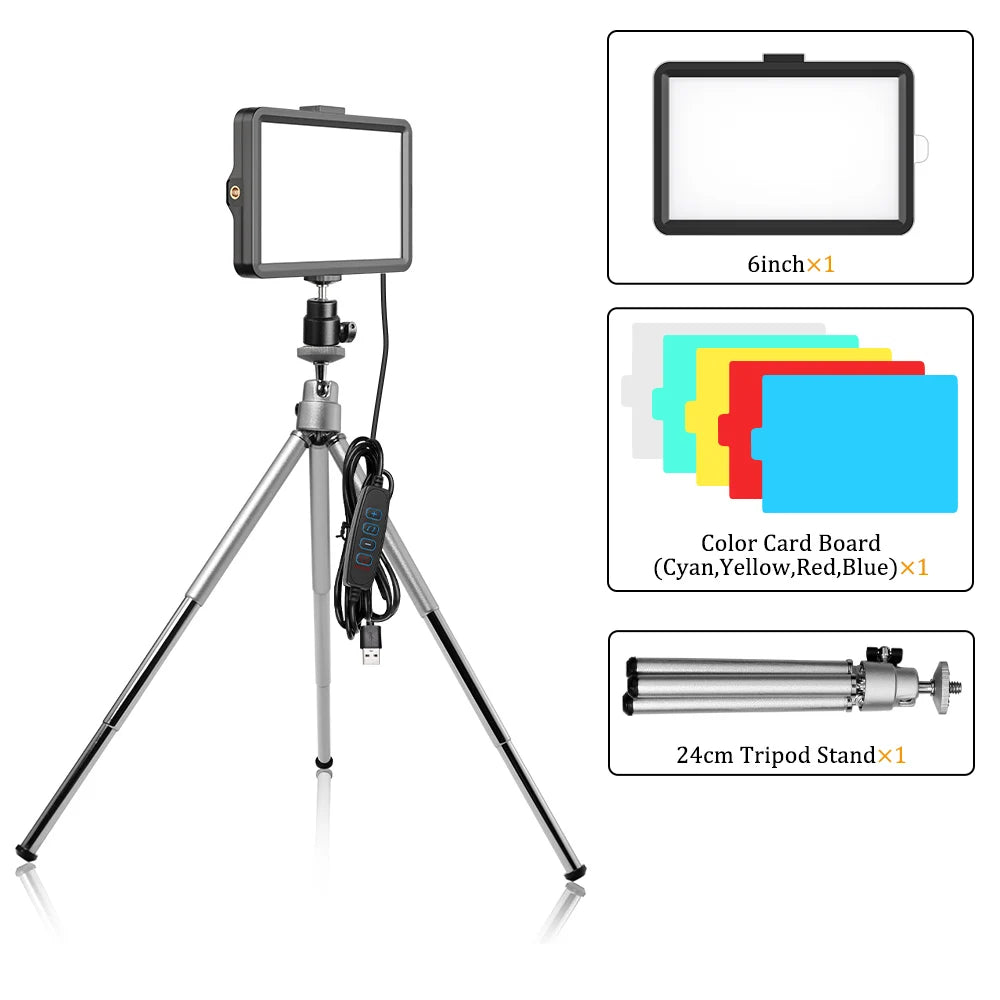 6-inch LED Video Studio Light Panel