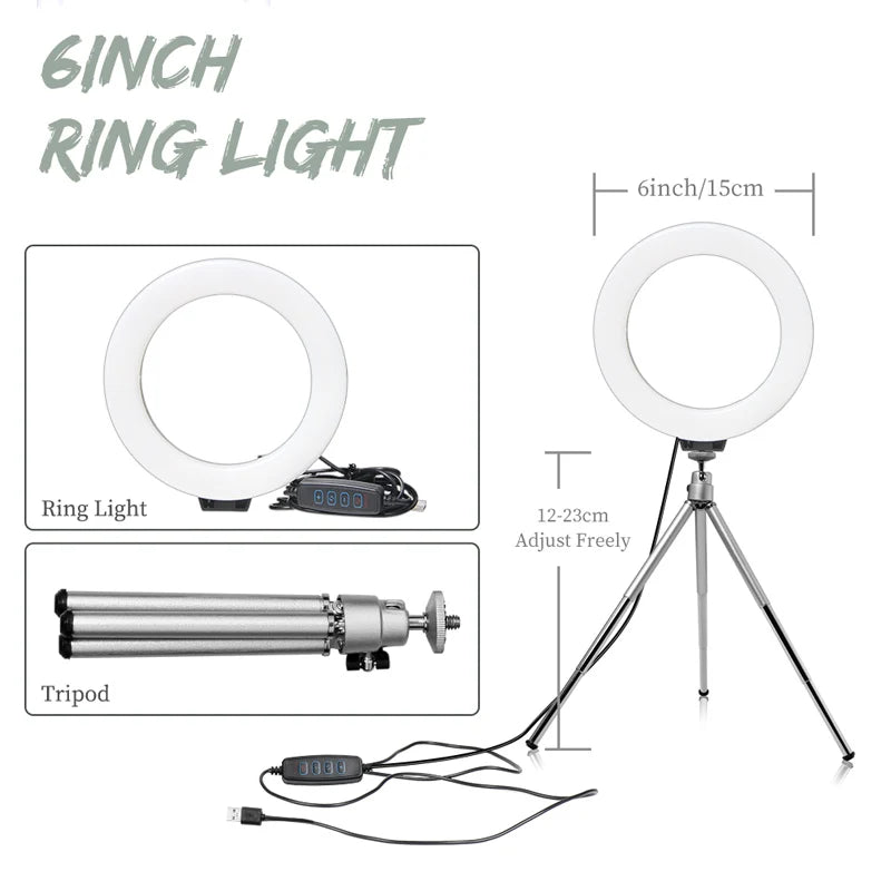 6-inch LED Video Studio Light Panel